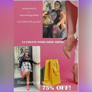 SHOE THEMED SHOW LISTED AND UNLISTED TOMORROW- FINALLY, IKIK 😆😳😳💜